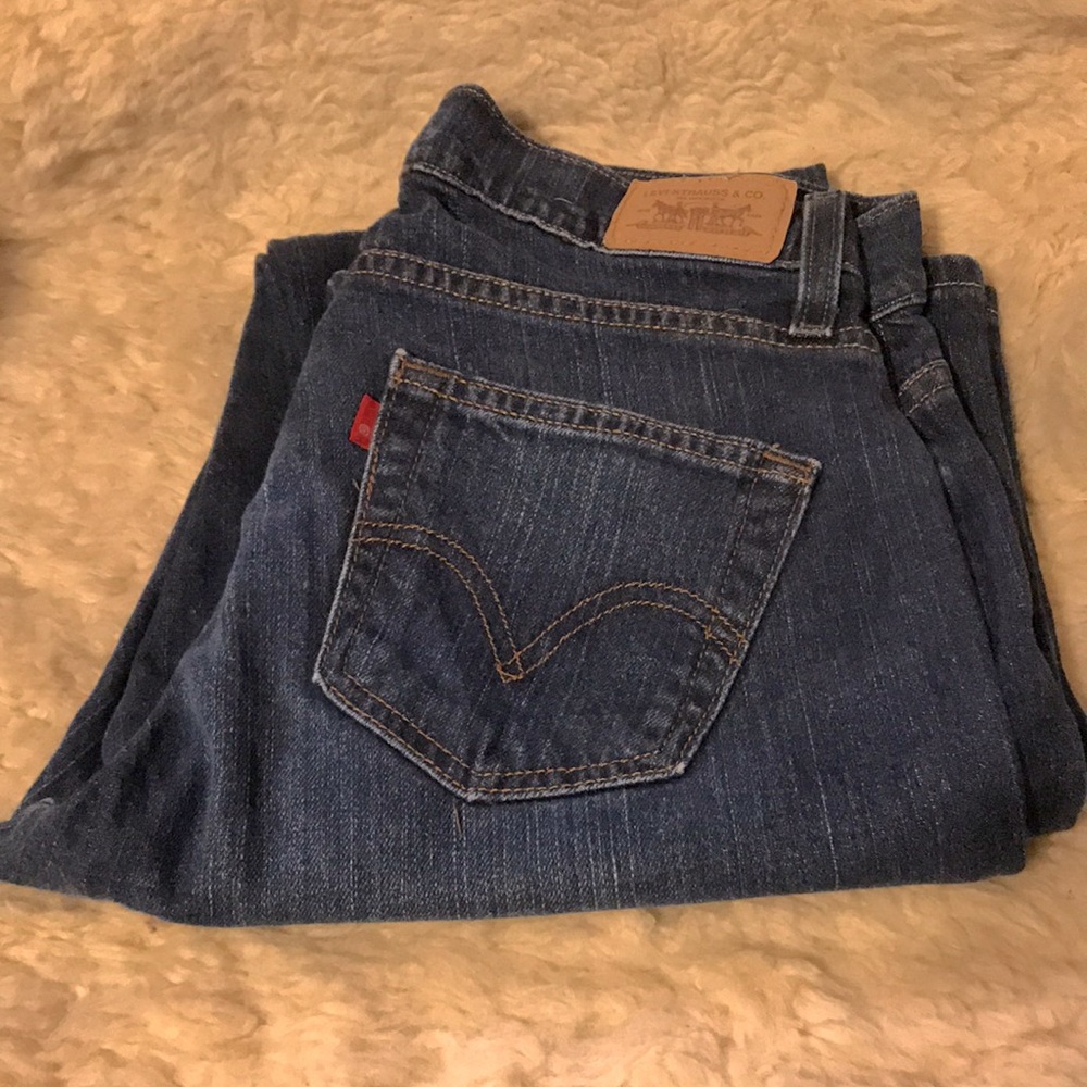 Levi 529 Curvy Bootcut Jeans size 8